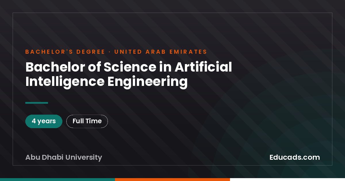 Bachelor of Science in Artificial Intelligence Engineering