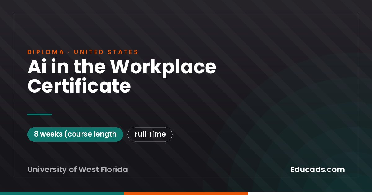 Ai in the Workplace Certificate