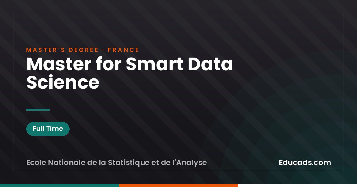 Master for Smart Data Science