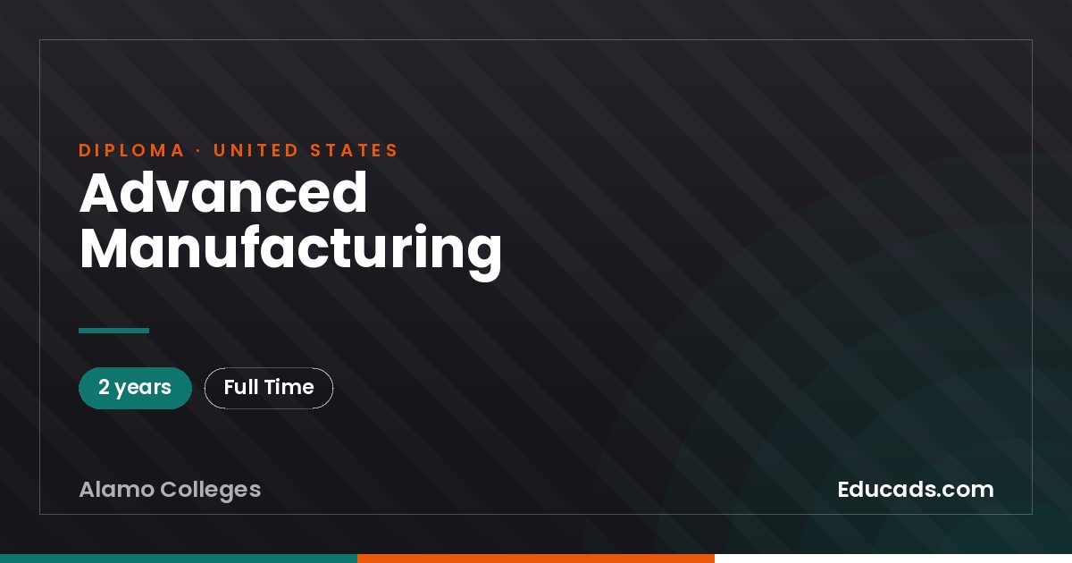 Advanced Manufacturing