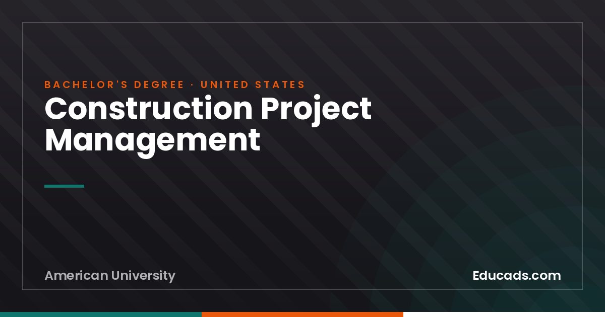 Construction Project Management