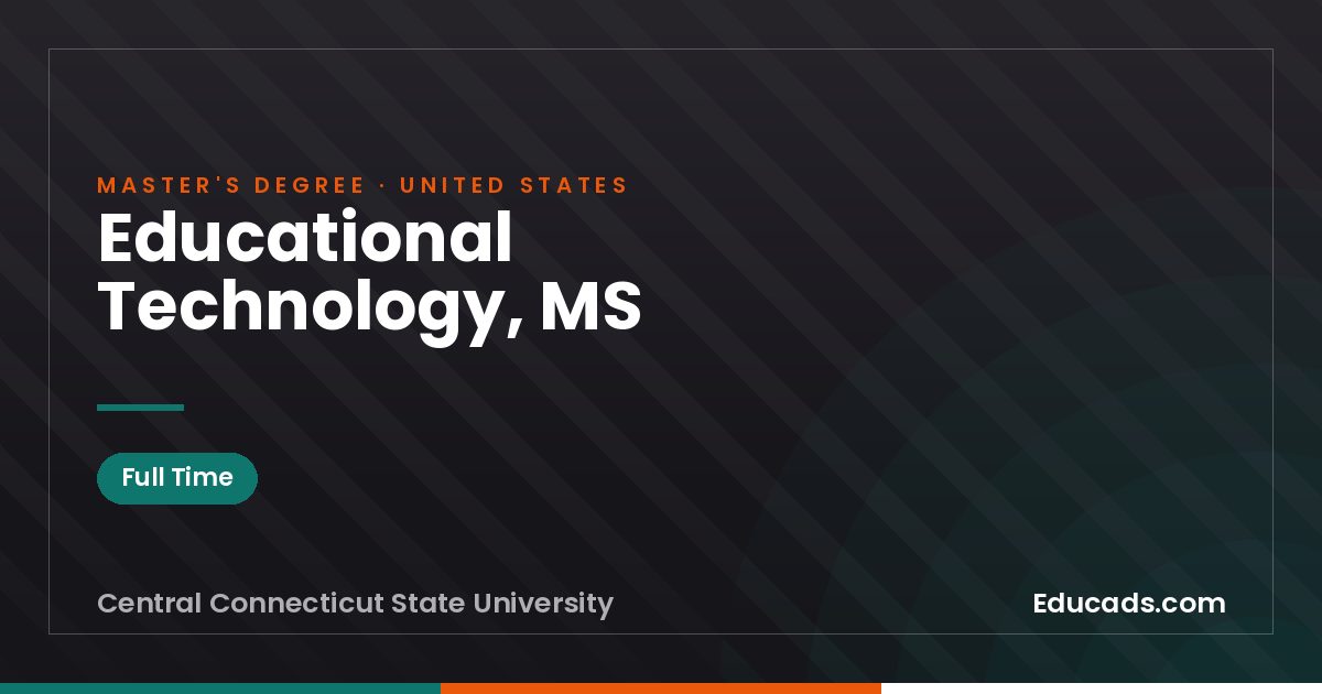 Educational Technology, MS