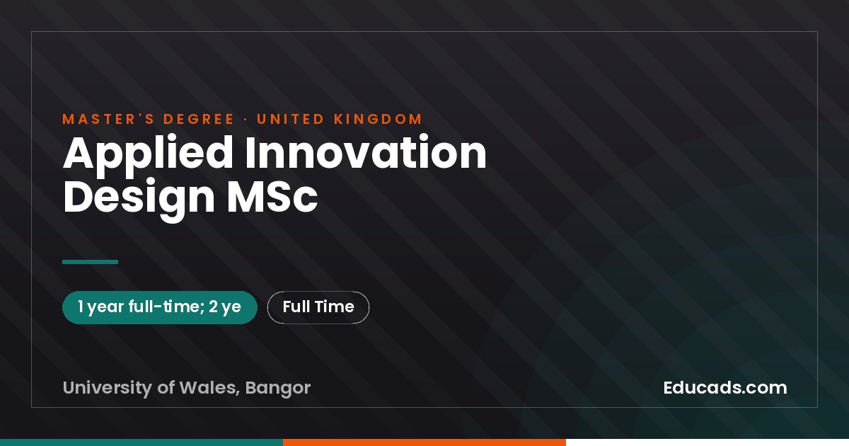 Applied Innovation Design MSc