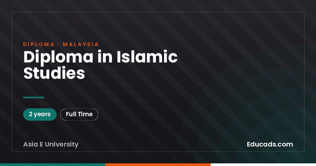 Diploma in Islamic Studies
