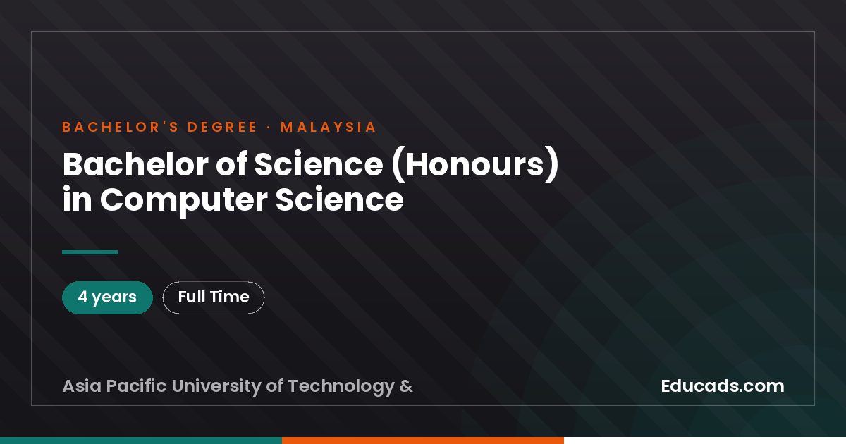 Bachelor of Science (Honours) in Computer Science