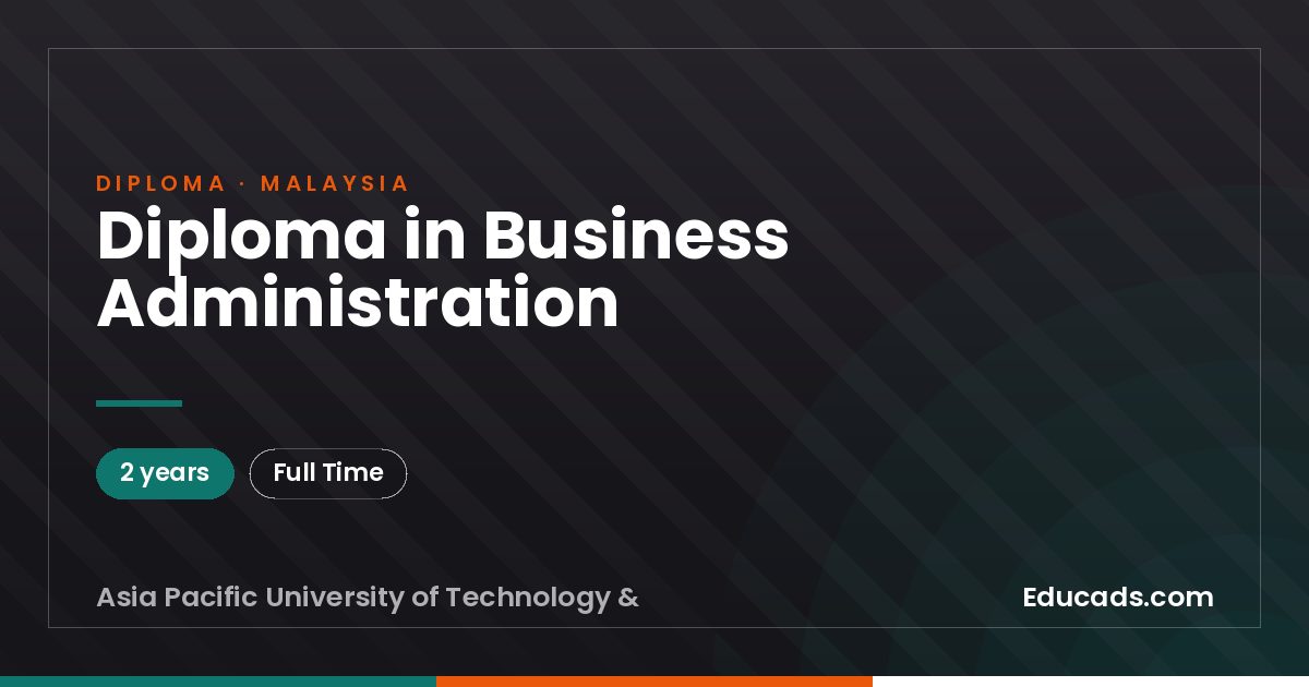 Diploma in Business Administration