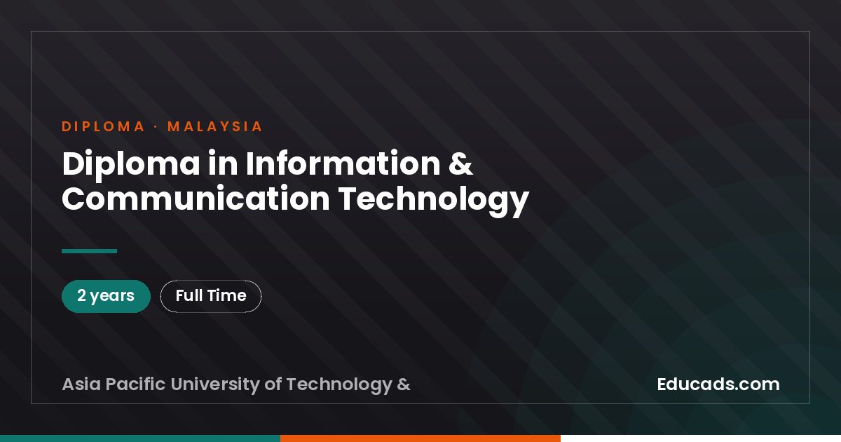 Diploma in Information & Communication Technology