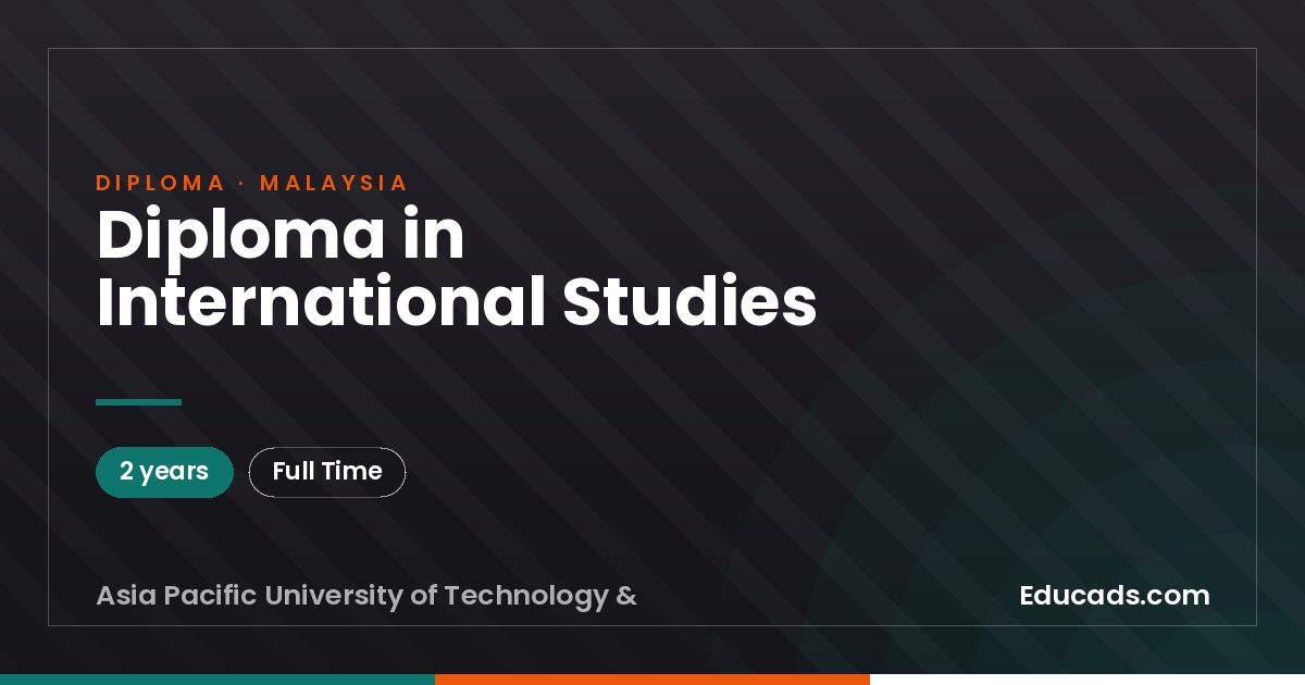 Diploma in International Studies