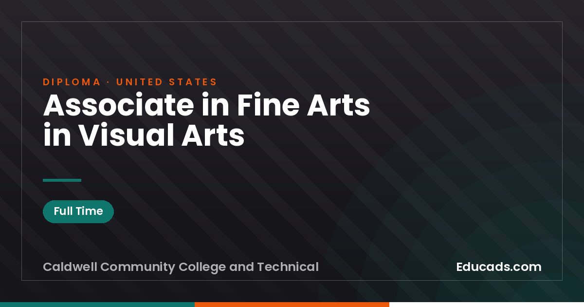 Associate in Fine Arts in Visual Arts