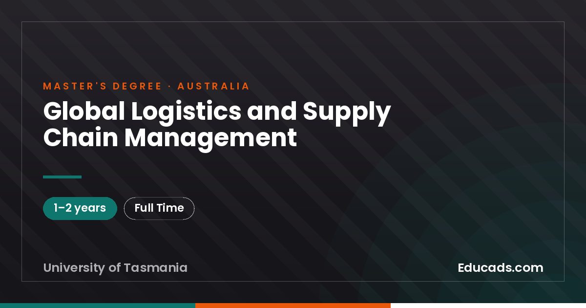 Global Logistics and Supply Chain Management