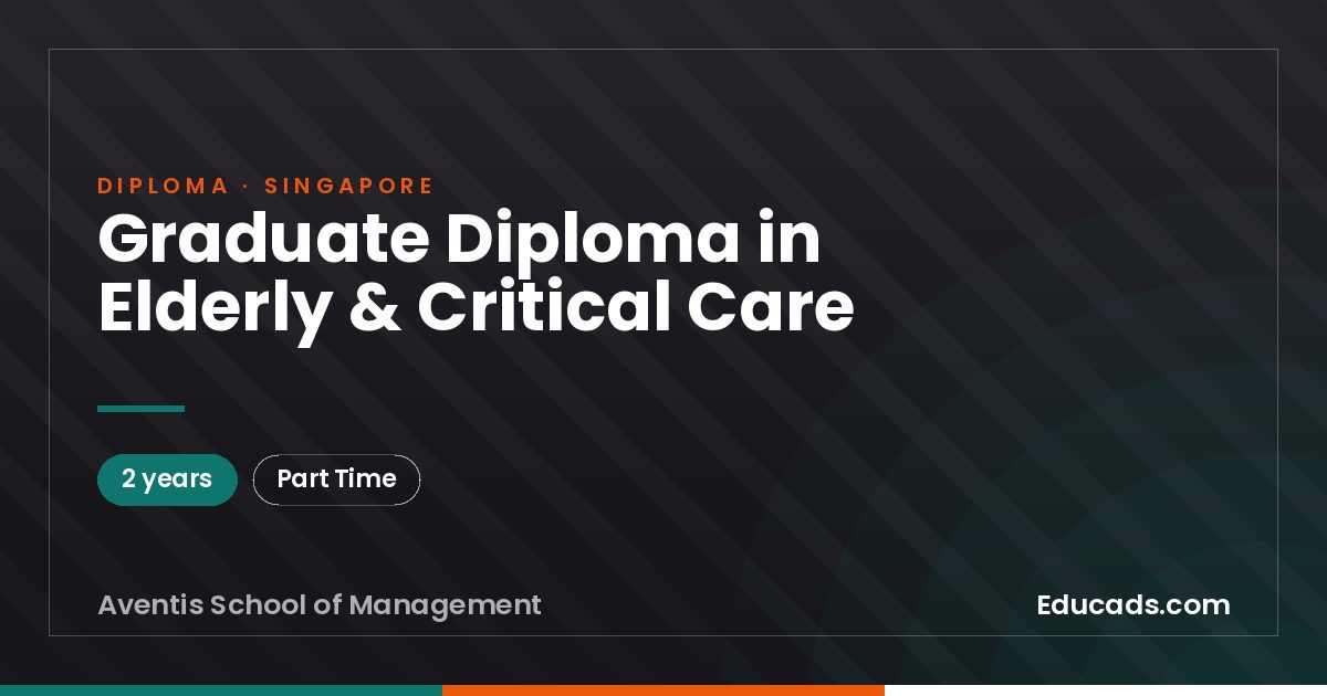 Graduate Diploma in Elderly & Critical Care