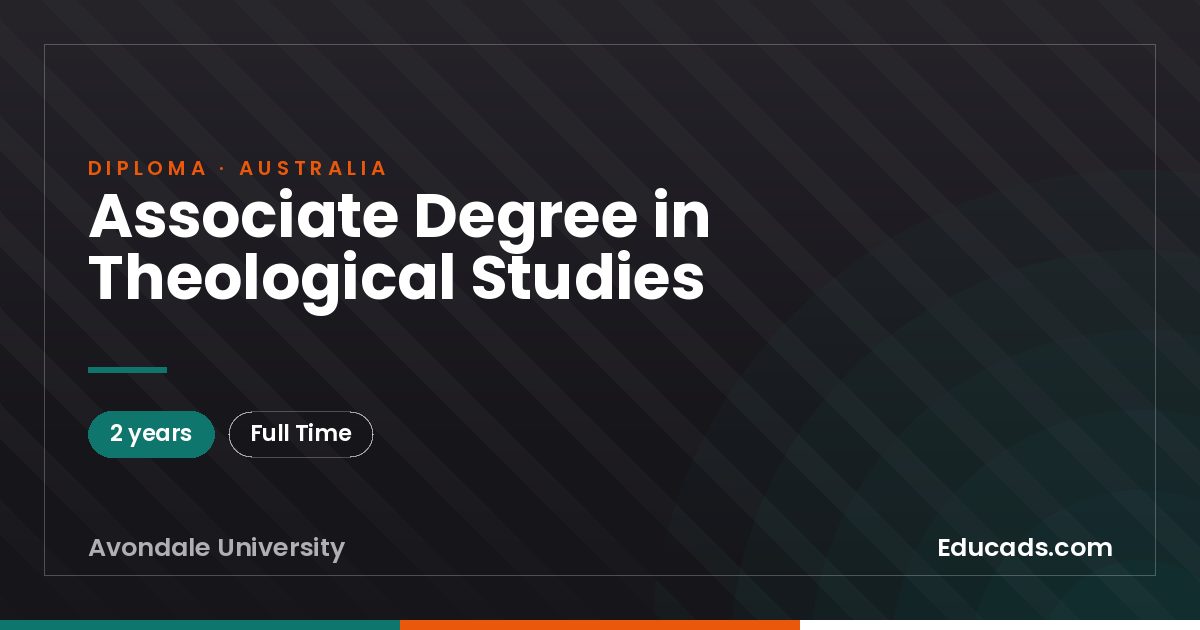 Associate Degree in Theological Studies