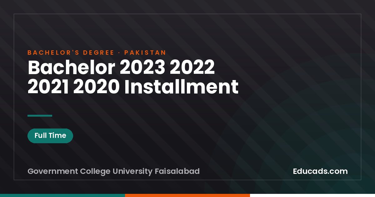 Bachelor 2023 2022 2021 2020 Installment