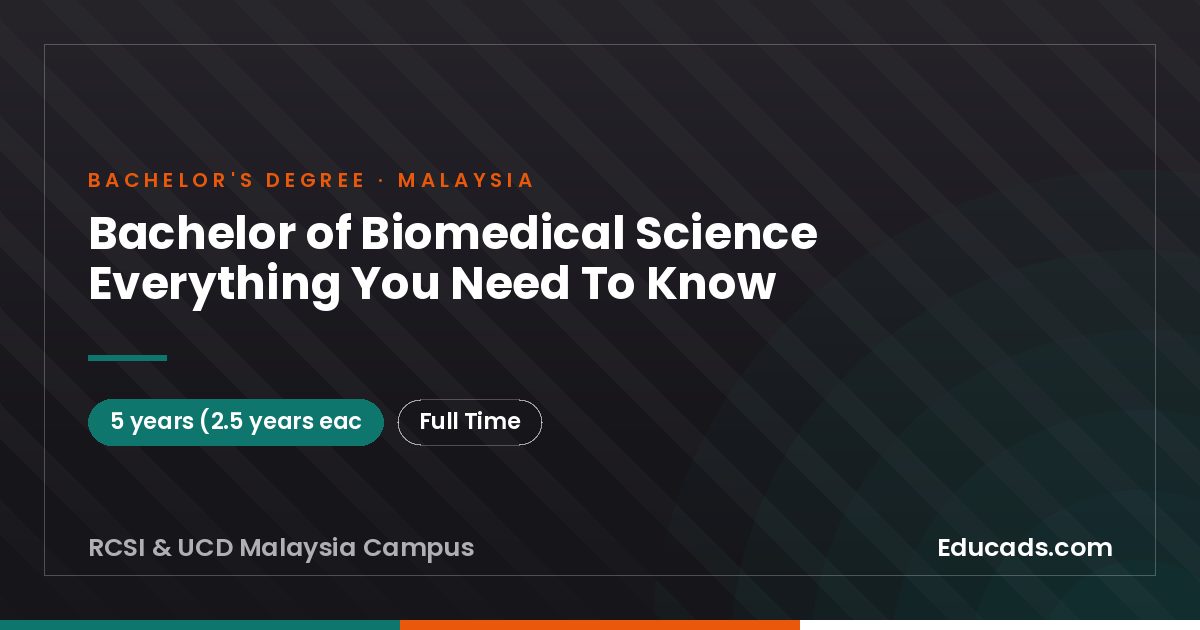 Bachelor of Biomedical Science Everything You Need To Know