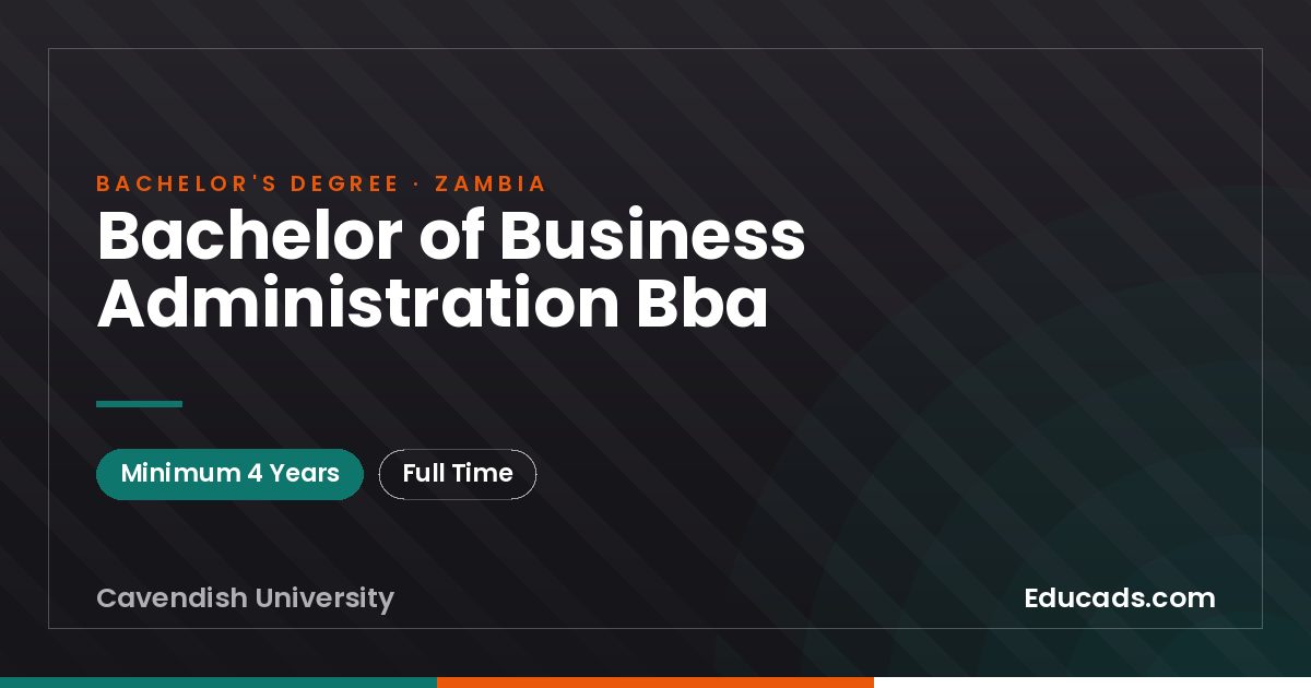 Bachelor of Business Administration Bba