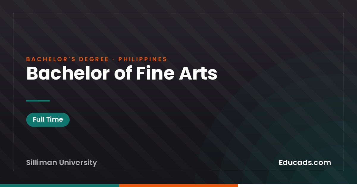 Bachelor of Fine Arts