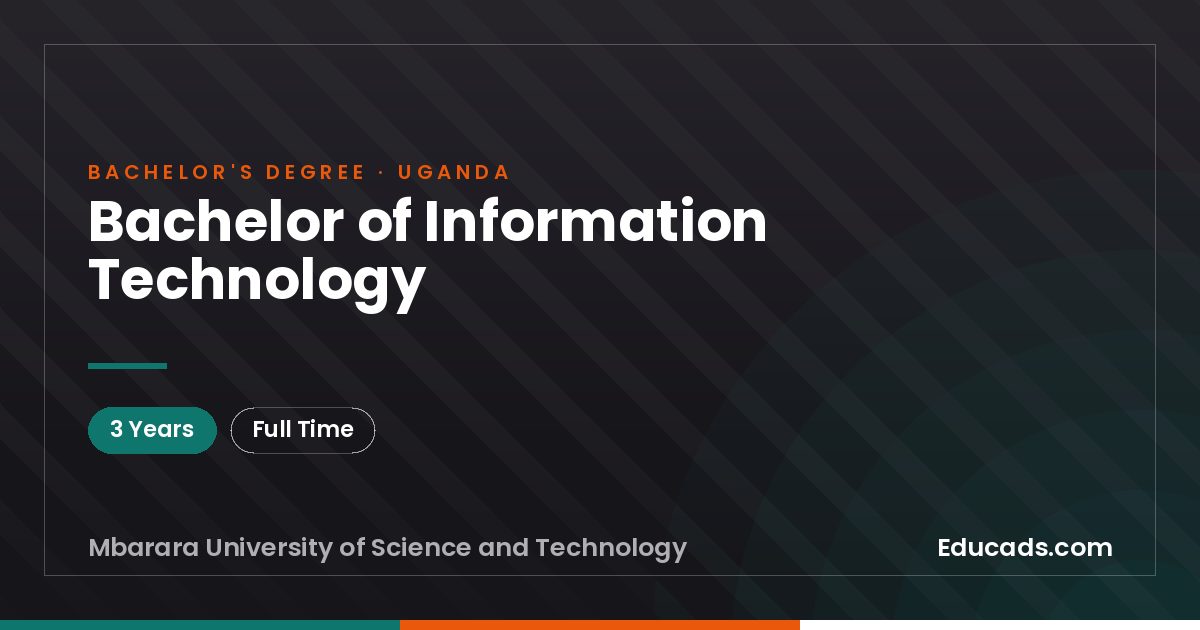Bachelor of Information Technology