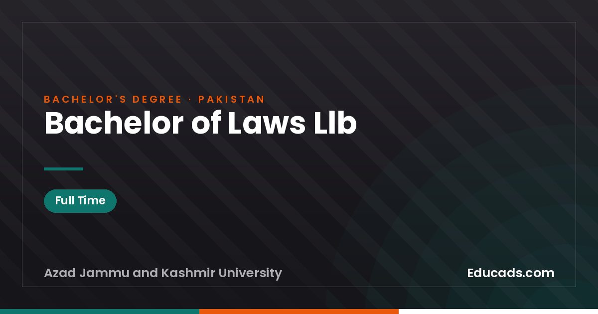 Bachelor of Laws Llb