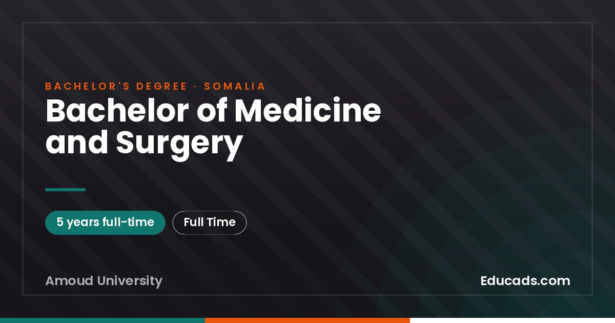 Bachelor of Medicine and Surgery
