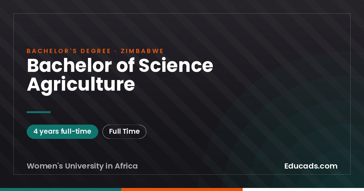Bachelor of Science Agriculture