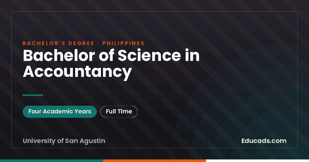 Bachelor of Science in Accountancy