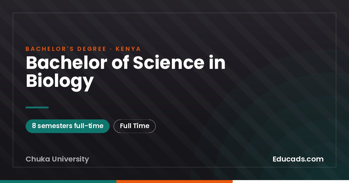 Bachelor of Science in Biology