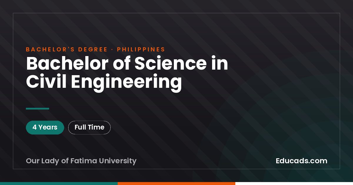 Bachelor of Science in Civil Engineering