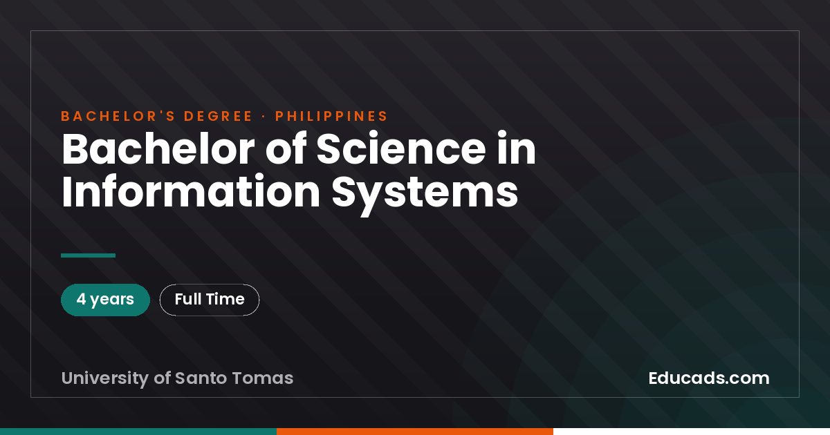 Bachelor of Science in Information Systems