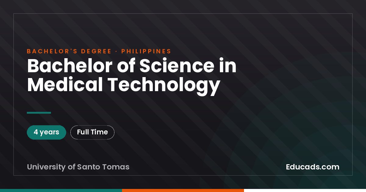 Bachelor of Science in Medical Technology