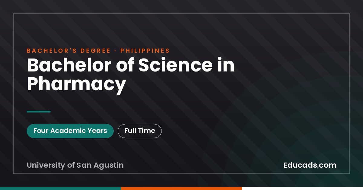 Bachelor of Science in Pharmacy