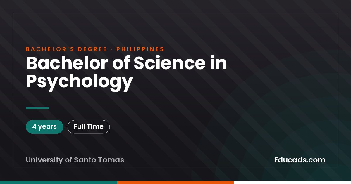 Bachelor of Science in Psychology