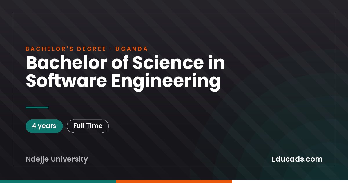 Bachelor of Science in Software Engineering