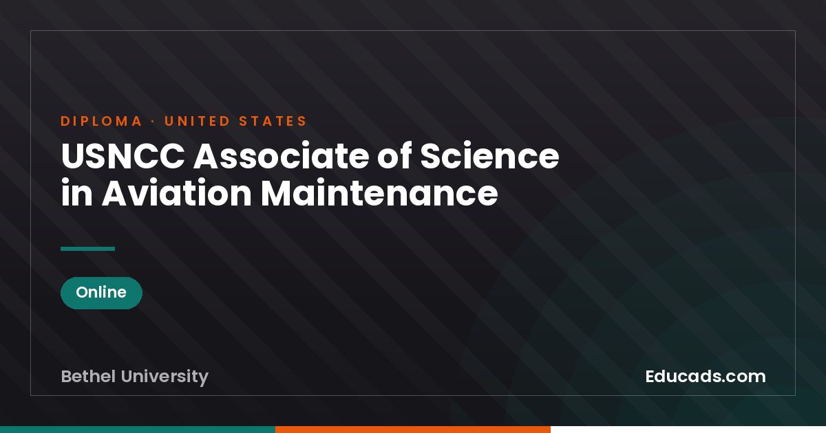 USNCC Associate of Science in Aviation Maintenance