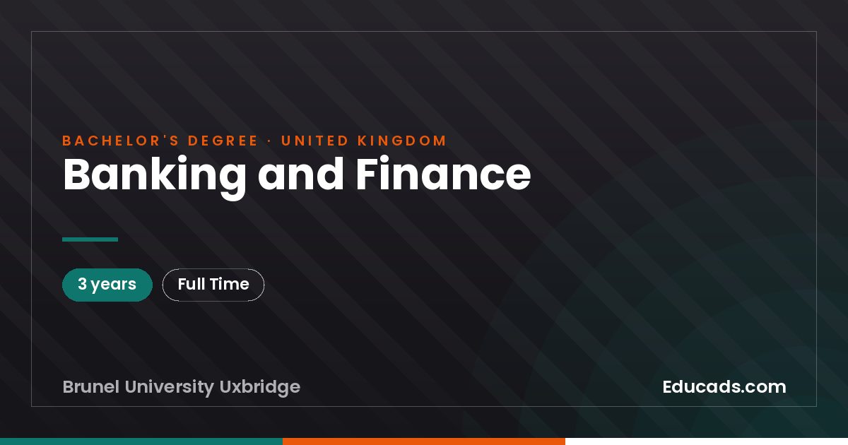 Banking and Finance