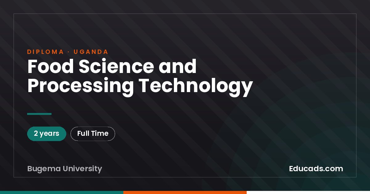 Food Science and Processing Technology