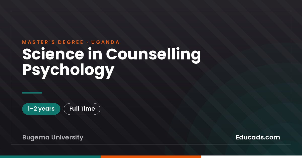 Science in Counselling Psychology