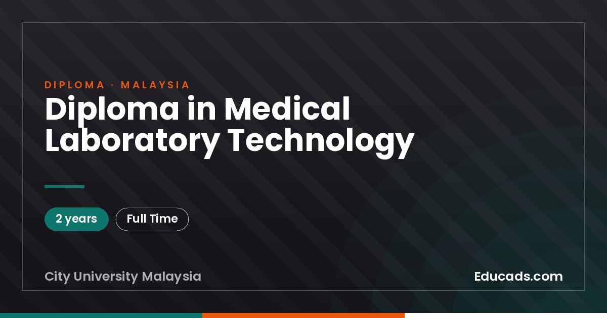 Diploma in Medical Laboratory Technology