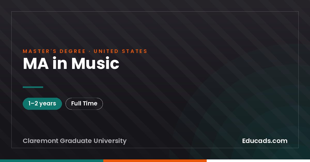 MA in Music