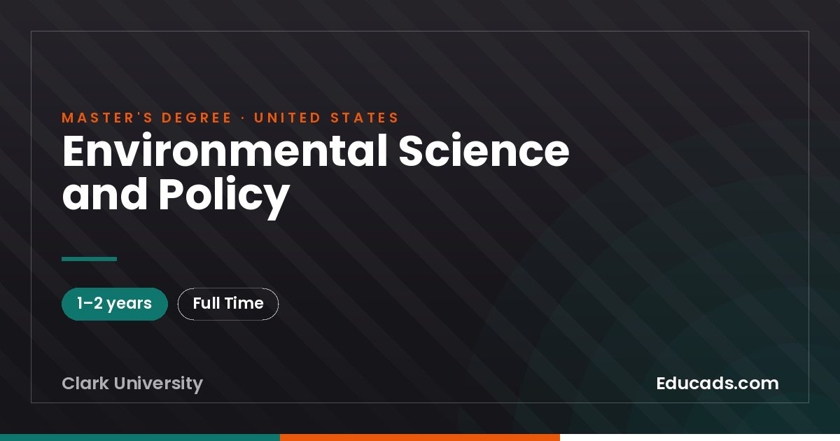 Environmental Science and Policy