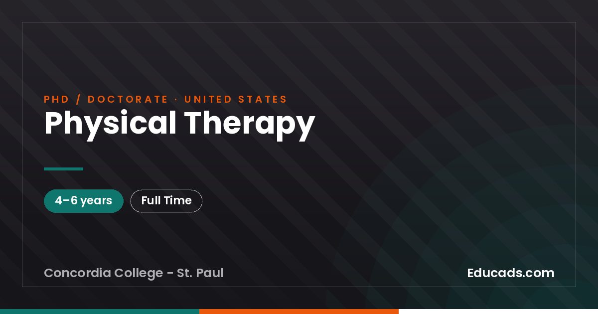 Physical Therapy