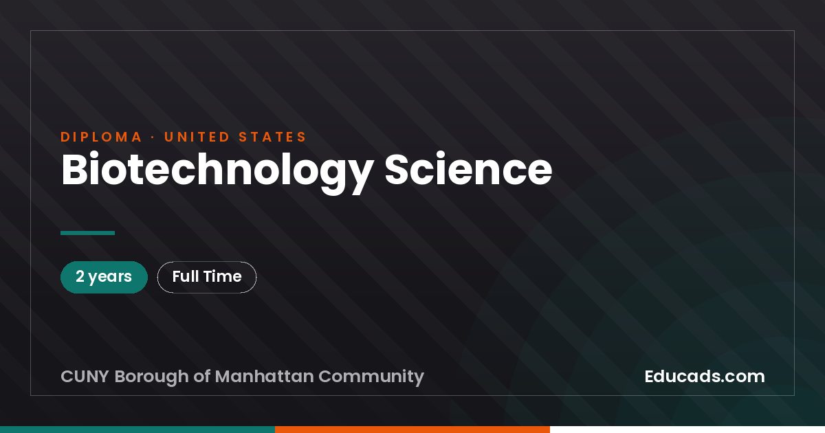 Biotechnology Science