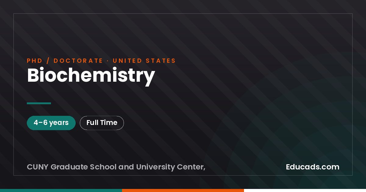 Biochemistry