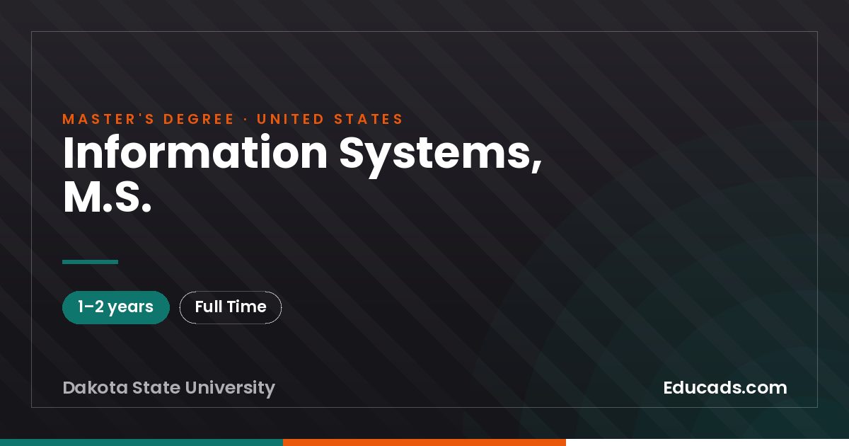 Information Systems, M.S.
