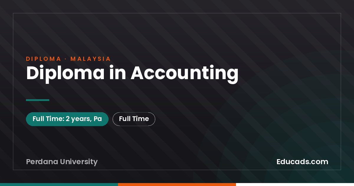 Diploma in Accounting