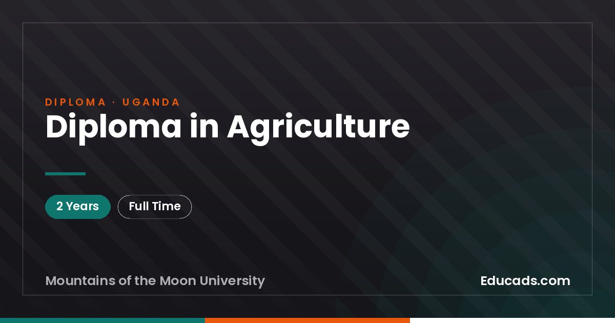 Diploma in Agriculture