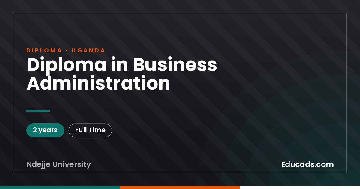 Diploma in Business Administration