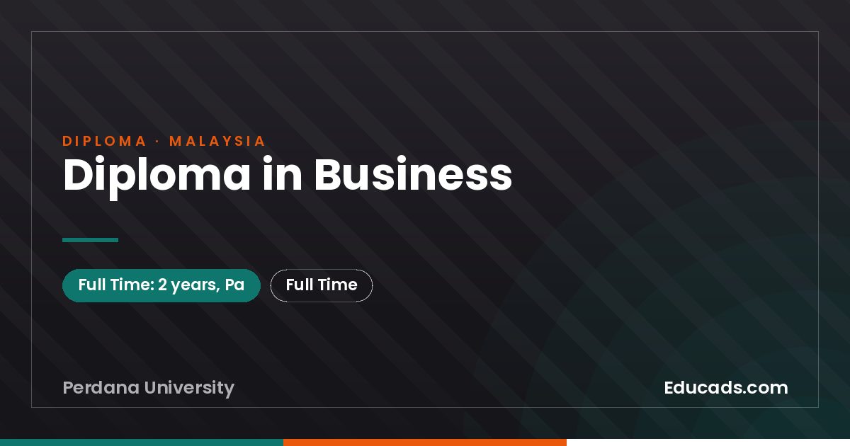 Diploma in Business