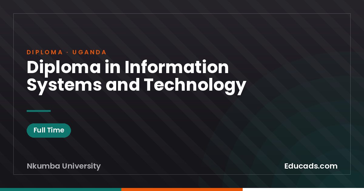 Diploma in Information Systems and Technology