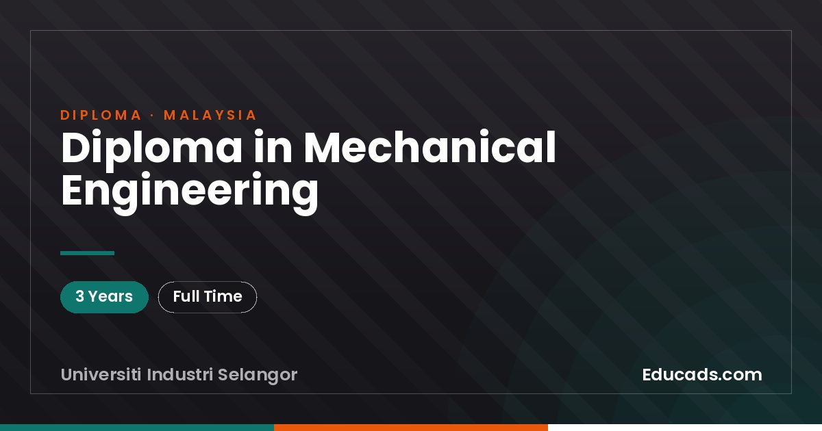 Diploma in Mechanical Engineering