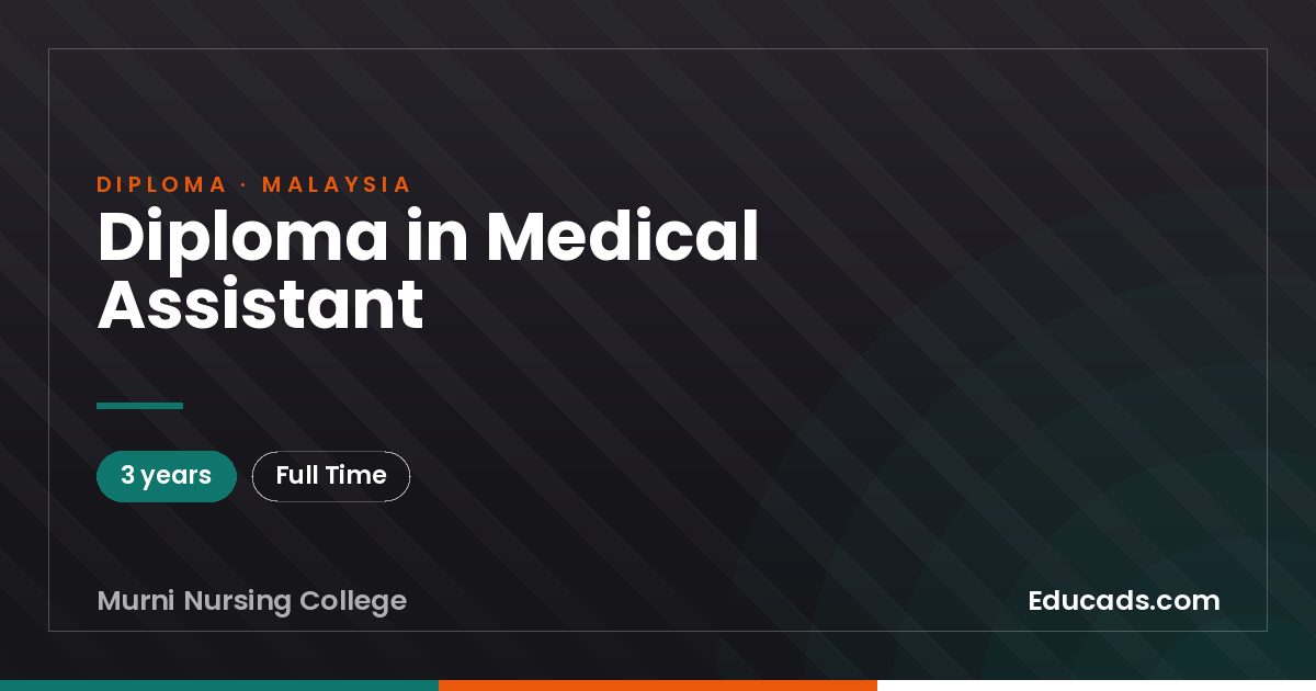 Diploma in Medical Assistant